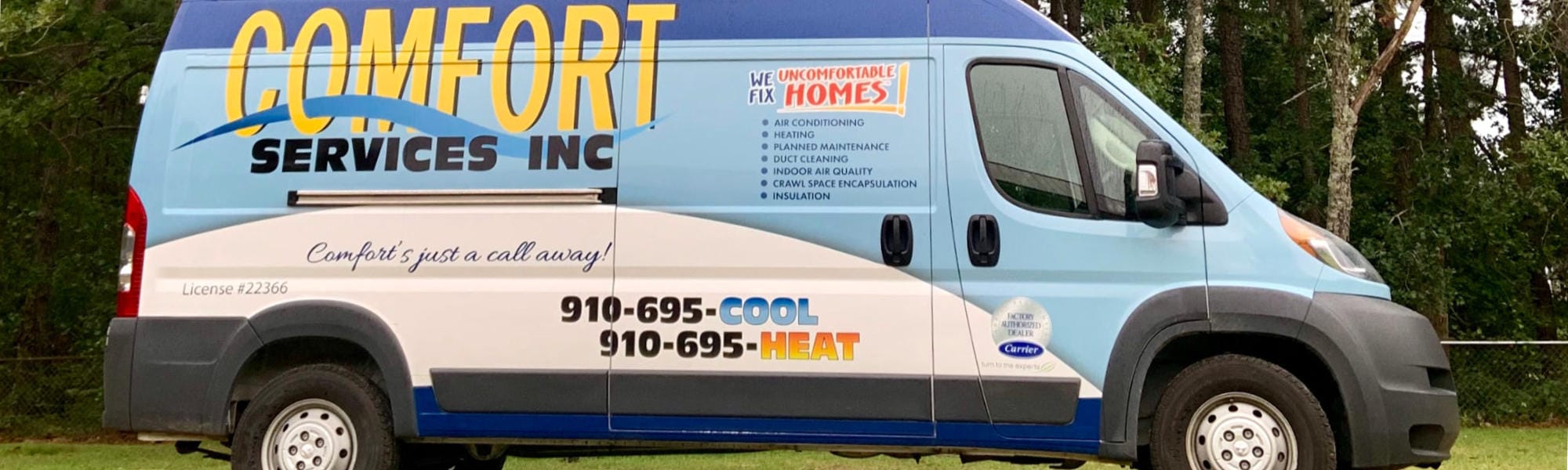 Comfort Services Inc van.