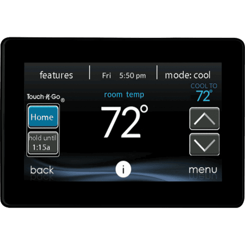 Carrier SYSTXCCITC01-C Smart Thermostat.