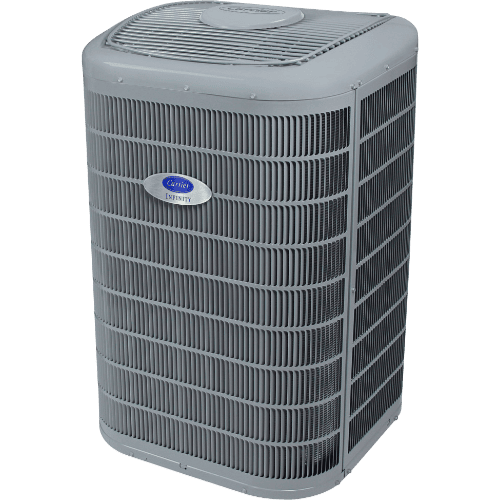 Carrier Infinity® Variable-Speed Heat Pump With Greenspeed® Intelligence.